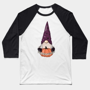 Halloween - Gnome,Pumpkin ,Spiders ,Trick ar Treack Baseball T-Shirt